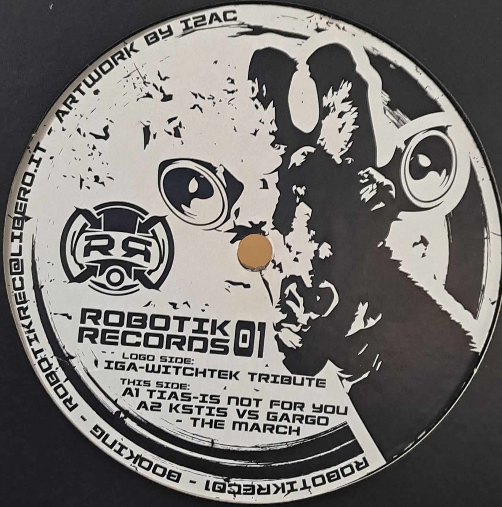 Robotik Records 01 - vinyle freetekno
